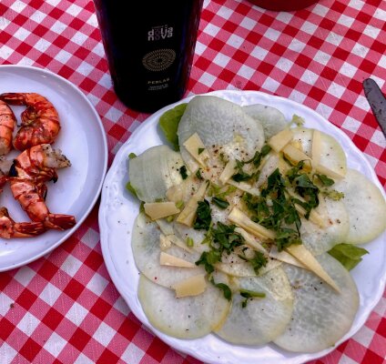 Kohlrabi Carpaccio - Kohlrabi Carpaccio - Kochrezept