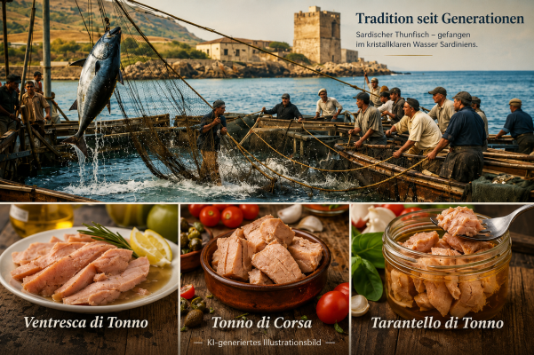 Sardischer Thunfisch – Tradition, Handwerk und die edelsten Stücke - Sardischer Thunfisch – Ventresca, Tonno di Corsa &amp; Tarantello