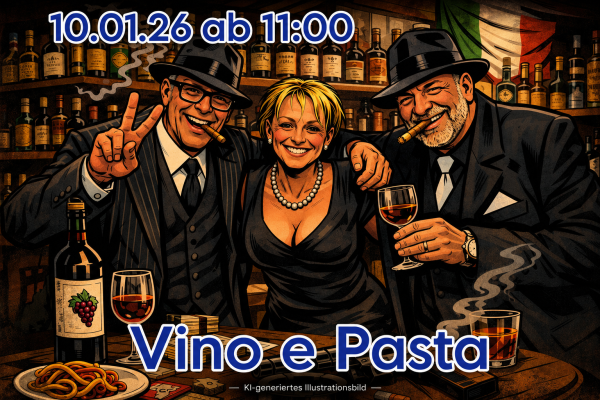 Vino e Pasta bei tiposarda | 17 Jahre Genusskultur - Vino e Pasta bei tiposarda | 17 Jahre Genusskultur