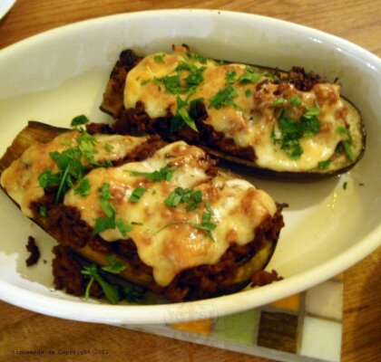 Melanzane alla sarda - Aubergine sardisch - Melanzane alla sarda - Aubergine sardisch