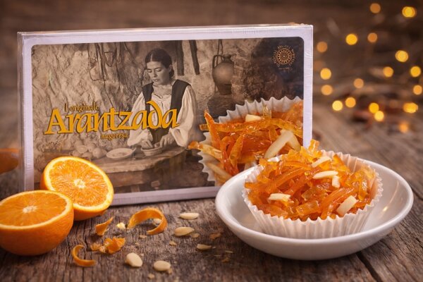Aranzada sardische Suessigkeit Orange Mandeln - Aranzada – sardische Süßigkeit aus Orange &amp; Mandeln | Perfekt zu Espresso &amp; Pecorino