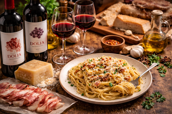 Spaghetti Carbonara mit Guanciale &amp; Pecorino | Original italienisches Rezept - Spaghetti Carbonara mit Guanciale &amp; Pecorino | Original italienisches Rezept