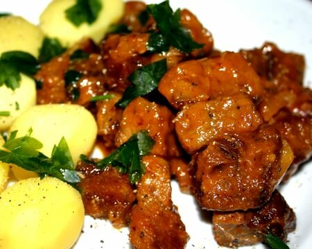 Wildschwein in Orangensauce - sardische Rezepte mit Wildschwein Kochtipps tiposarda sardische Feinkost &amp; Spezialitäten