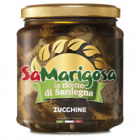 Eingelegte sardische Zucchini