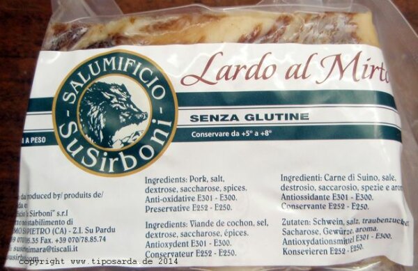 Lardo al Mirto