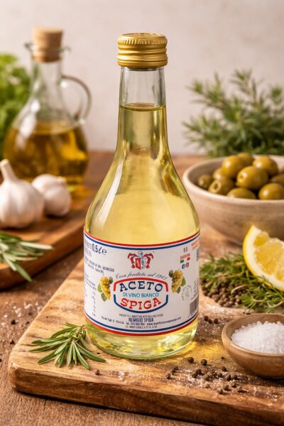 Weisswein Essig - Aceto di vino bianco Spiga