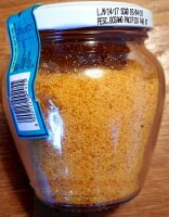 geriebener Bottarga 40 gr Glas