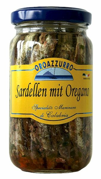 Sardellen in Öl & Oregano