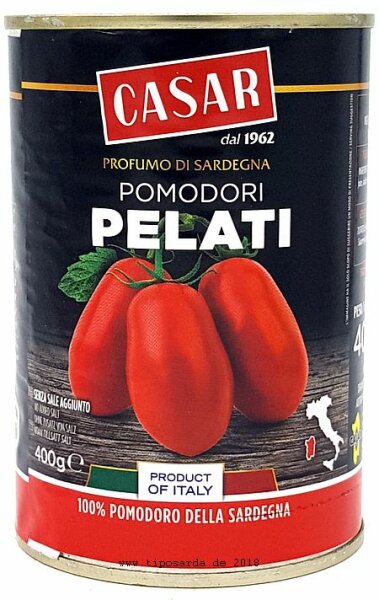 Casar geschälte Tomaten 400gr