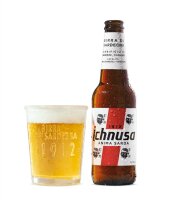 Ichnusa Bierglas - alte Ausführung